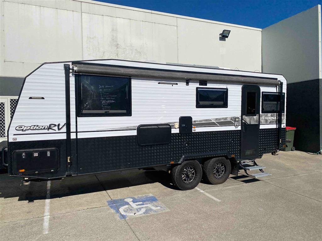 2019 Option RV Tornado Rear club CARAVAN