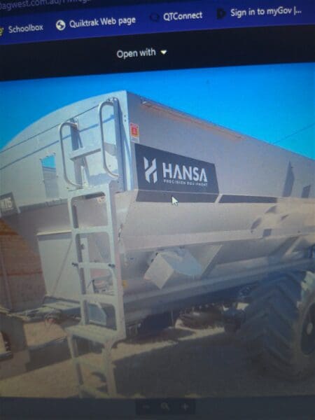 Hansa Spreader T15 SPREADER - Agriculture and Outdoor > Tractor Attachment