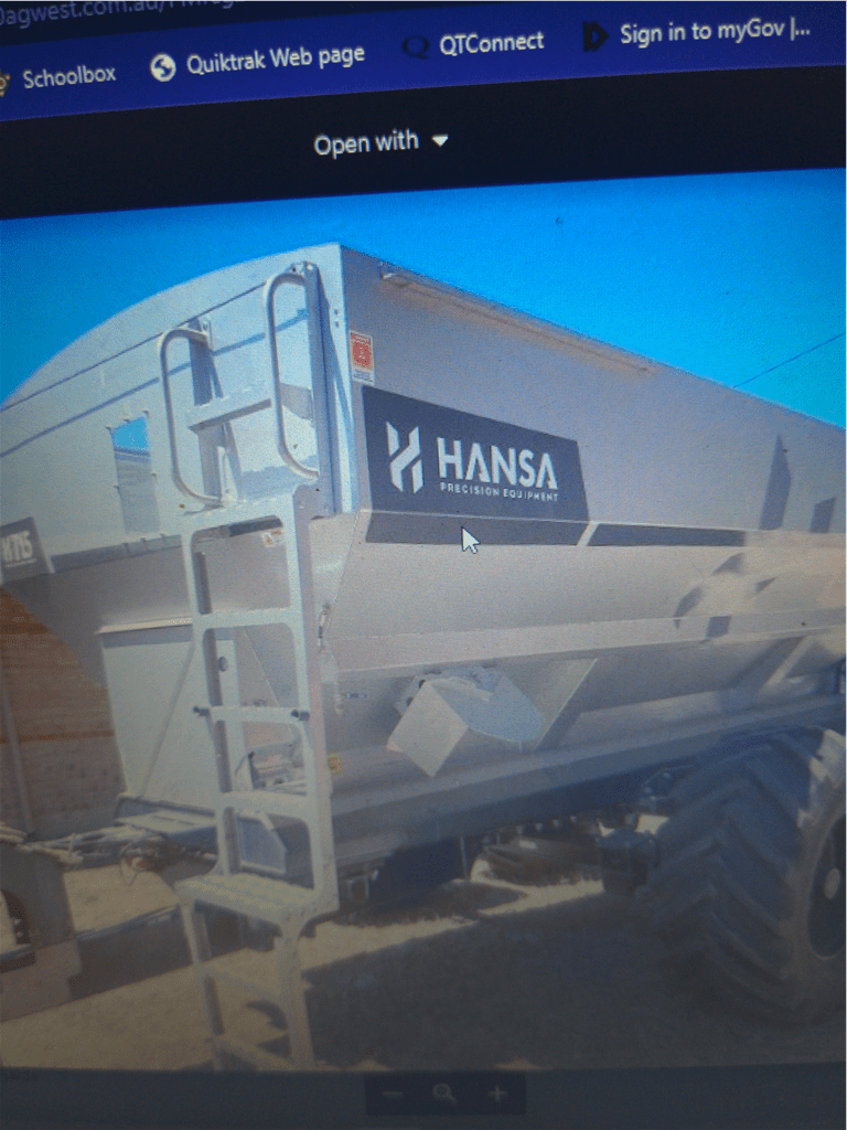 Hansa Spreader T15 SPREADER - Agriculture and Outdoor > Tractor Attachment