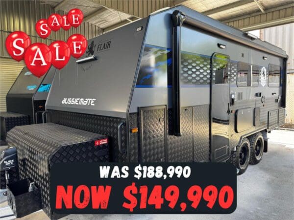 Royal Flair Caravans 18FT Aussiemate  + 1.5FT For Super King Bed - Caravans