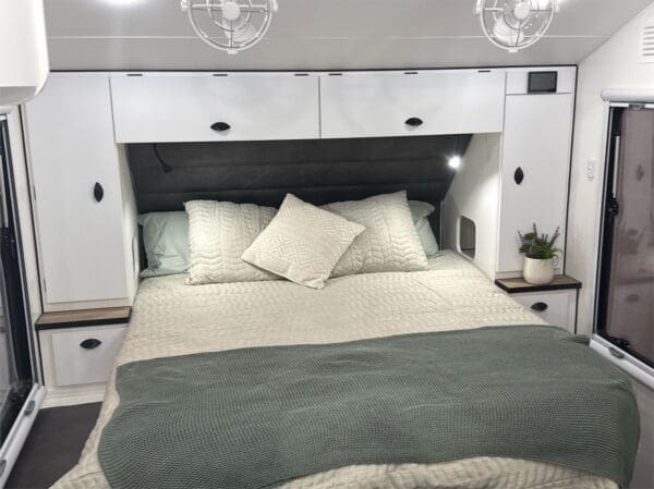 this caravan is equipped with top-of-the-line features to ensure your journey is smooth and unforgettable.<br /><br />Key Features:<br /><br /><br />Heavy Terrain Vehicle (HTO) Chassis<br /><br />External Kitchen: Enjoy alfresco dining with the Swift Alfresco BBQ & sink