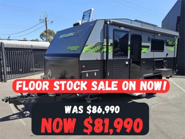 Network RV Caravans 19’6 Terrain Tuff Centre Door - Caravans