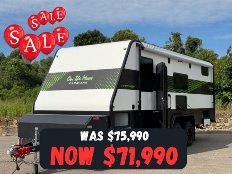 On The Move Caravans Infinity 6.9f Double Bunk - Caravans
