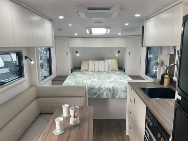  and built right here in Australia.<br /><br />The 2026 Network RV Caravans 17’6 Terrain Tuff Off Roader is proudly Australian made