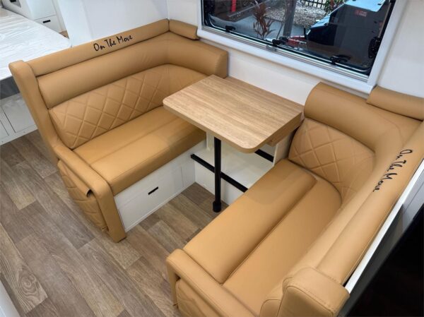  off-grid touring.<br />Up front