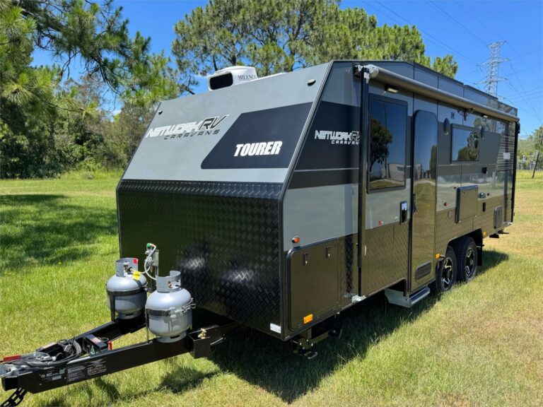 Network RV Caravans Terrain Tourer 20’6 Wide Bunk Family - Caravans