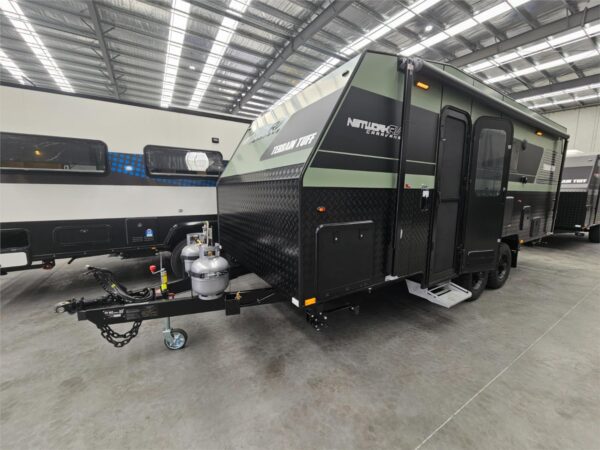 Network RV Caravans 19'6 Terrain Tuff Widebunk Family Caravan - Caravans