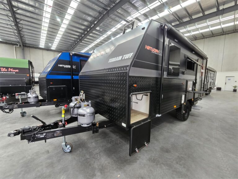 Network RV 17'6 Rear Door Offroad Caravan - Caravans